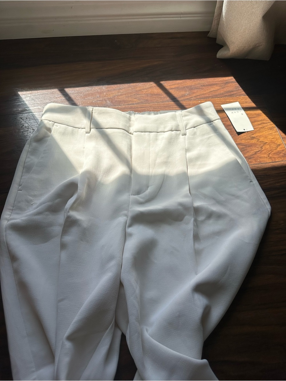 a new day Wide-Leg High-Rise Pants in Off-White - Picture 3 of 3